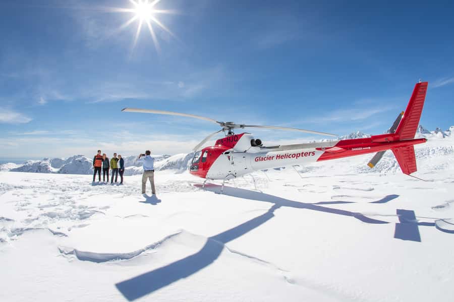 Franz Josef & Fox Glaciers Helicopter Flight & Snow Landing - Leaving the rainforest for the ice
