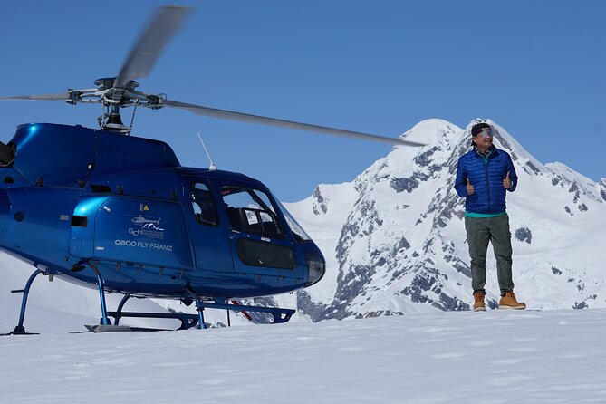 Franz Josef Glacier Helicopter Flight with Landing - The 25-minute route over forest, ice, and peaks