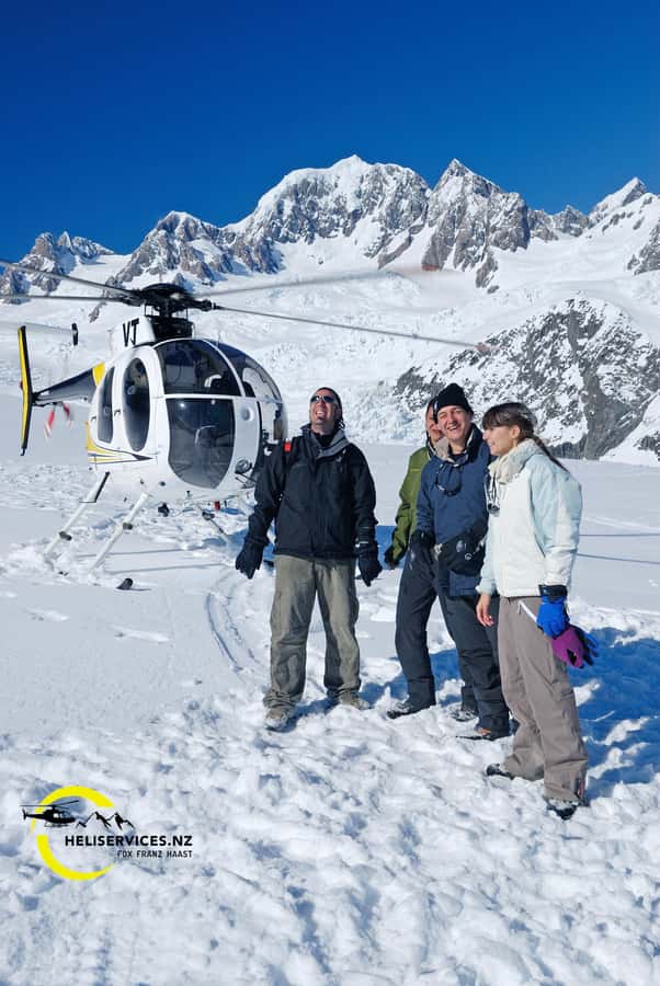 Franz Josef: Glacier Helicopter Ride with Snow Landing - The return flight over rainforest and ice