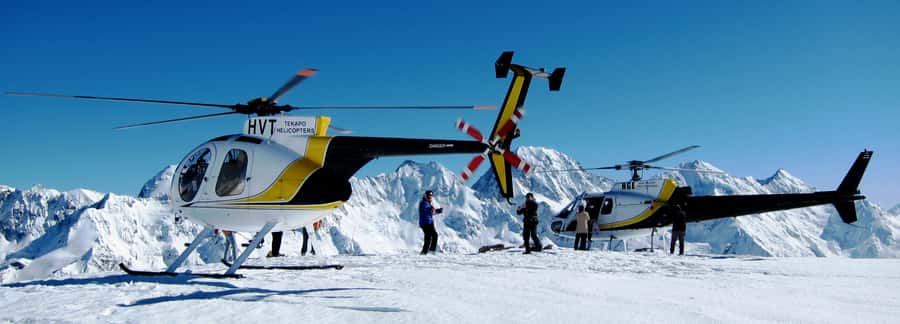 Franz Josef: The Grand Tour by Helicopter with Snow Landing - Taking off from Franz Josef for a short, dramatic flight