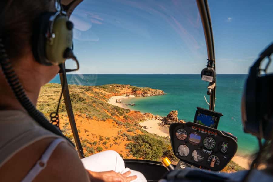 From Broome: Eco Beach Explorer Helicopter Flight with Lunch - Key points to know before booking