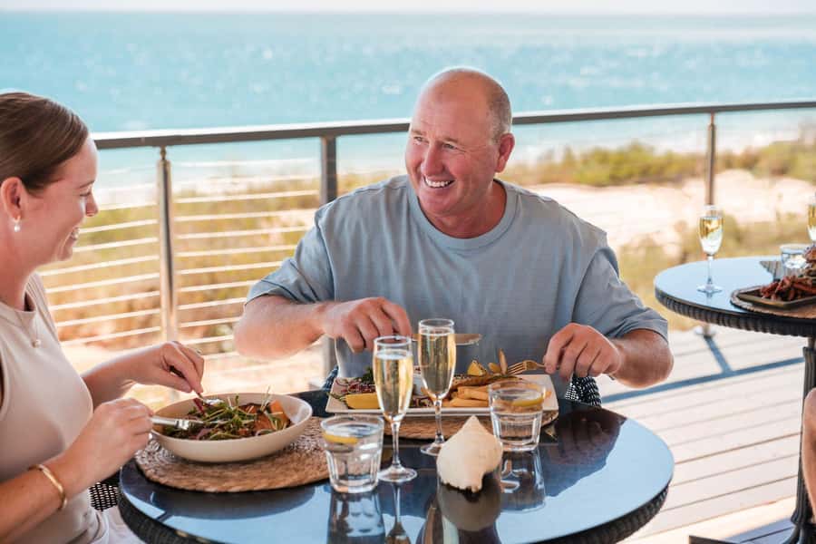 From Broome: Eco Beach Explorer Helicopter Flight with Lunch - Two hours at Eco Beach