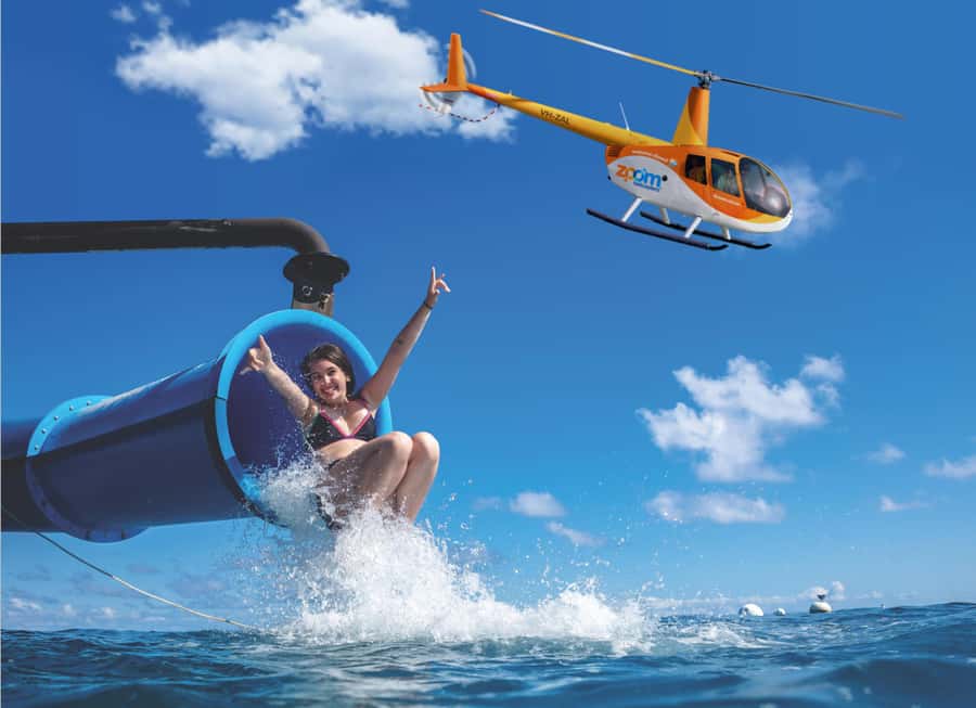 From Cairns: Outer Reef Pontoon, Island & Helicopter Tour - Moore Reef: your main underwater session