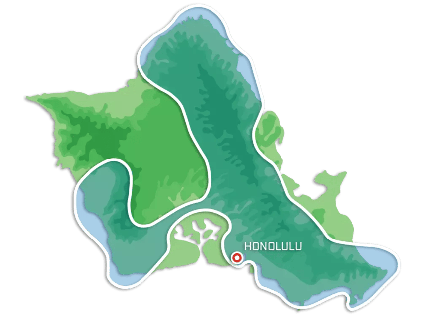 From Honolulu: Complete Oahu Island Helicopter Tour - The North Shore and Oahu’s surfing coast