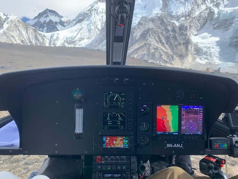 From Kathmandu: Everest Base Camp Landing Helicopter Tour - The 50-minute flight to Lukla