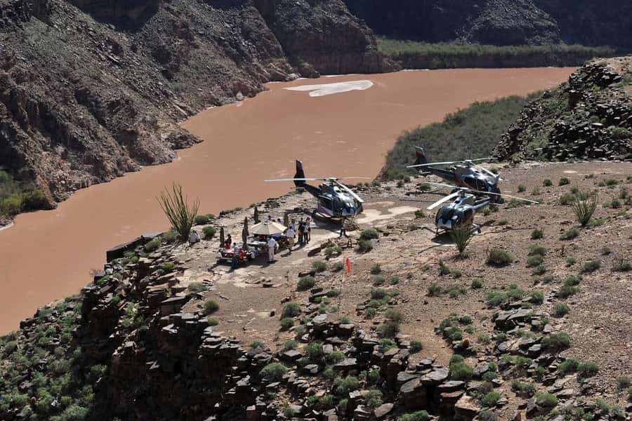 From Las Vegas: Grand Canyon Skywalk Express Helicopter Tour - Timing, pickup, and practical details