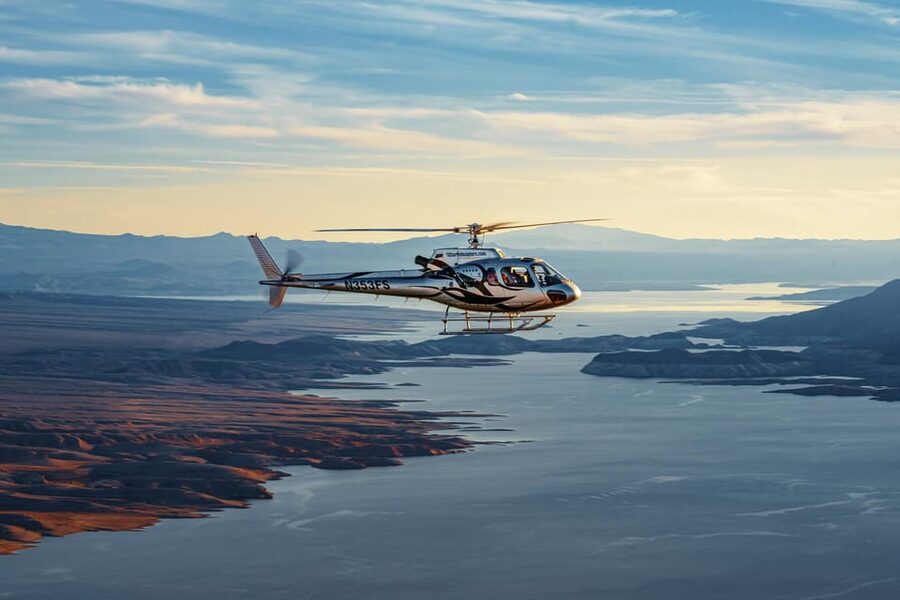 From Las Vegas: Grand Canyon West Rim Helicopter Tour - Hoover Dam and Lake Mead from the air