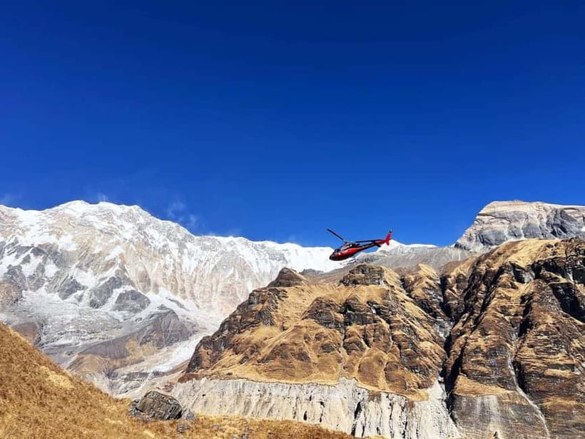 From Pokhara: Annapurna Base Camp (ABC) Helicopter Tour - The Annapurna Sanctuary from the air