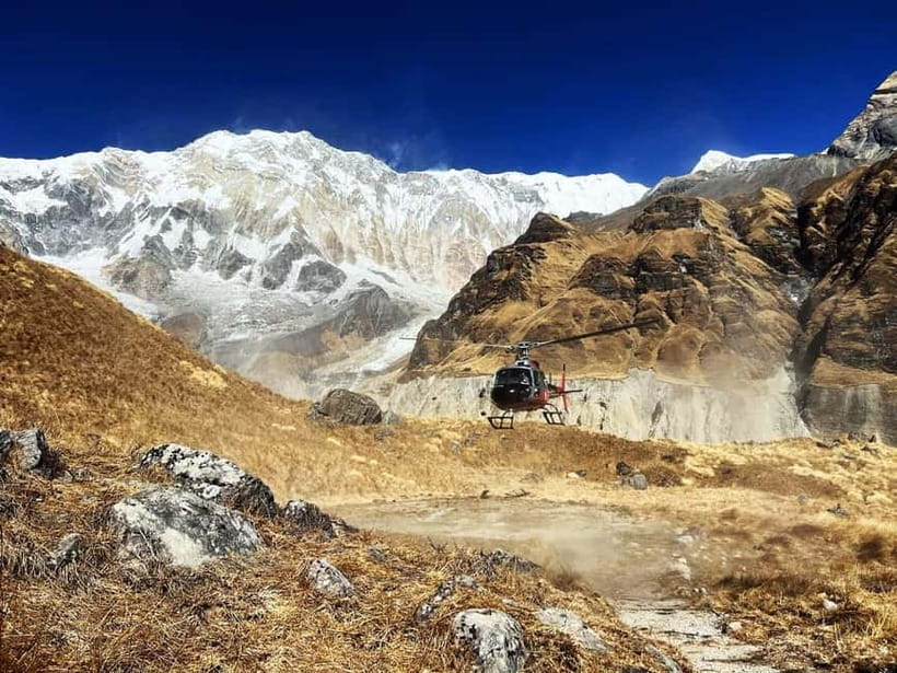 From Pokhara: Annapurna Base Camp (ABC) Helicopter Tour - Thirty minutes at ABC, 4,130 meters high