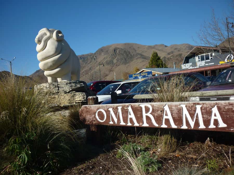 From Queenstown: Mount Cook Heli-Hike and Bus Tour Combo - Lindis Pass and Omarama: the useful midmorning break