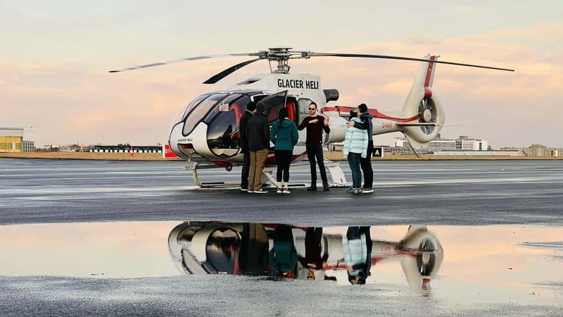 From Reykjavik: Fire And Ice Helicopter Tour with 2 Landings - Key points to know before booking