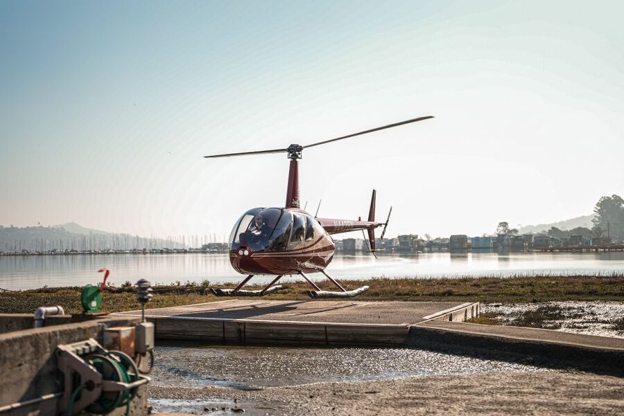 From Sausalito: San Francisco and Alcatraz Helicopter Tour - Starting beside Richardson Bay in Sausalito