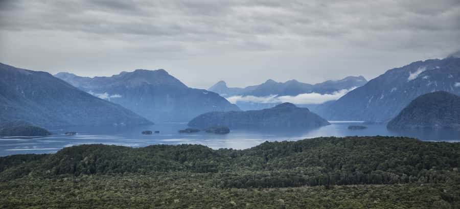 From Te Anau: Full Day Kepler Track Guided Heli-Hike - The 800-meter descent through Fiordland