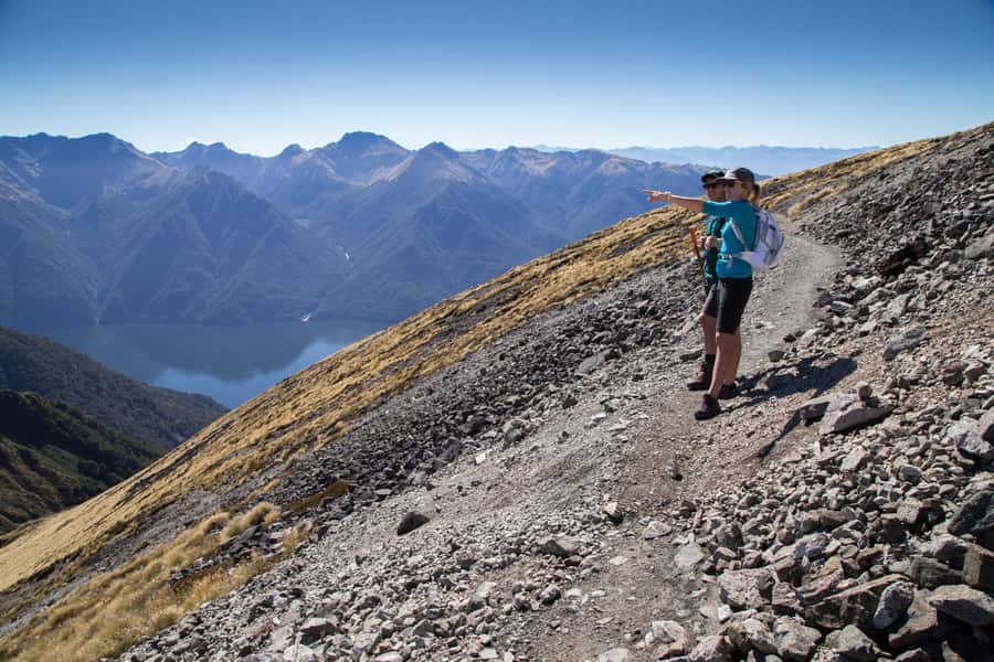 From Te Anau: Full Day Kepler Track Guided Heli-Hike - Limestone bluffs and the story beneath your feet
