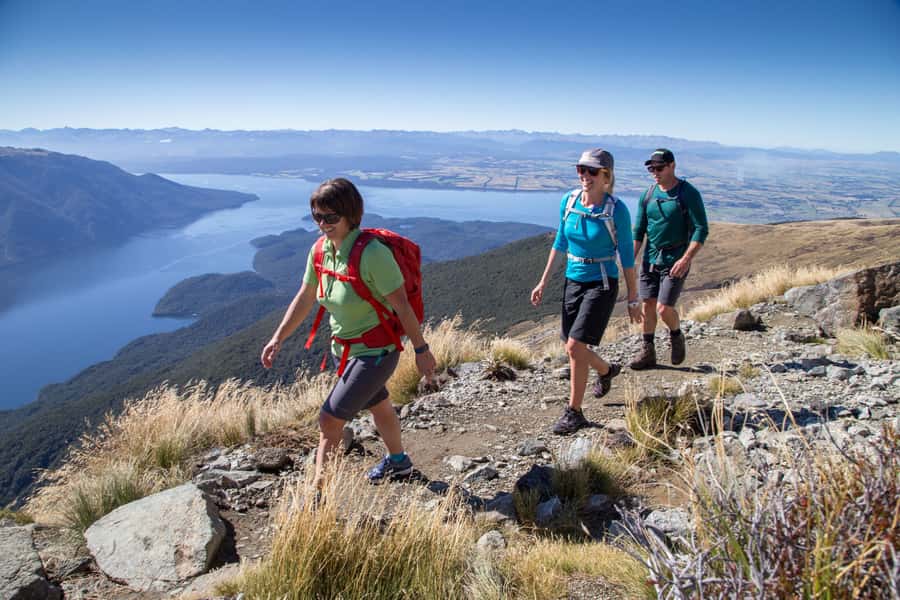 From Te Anau: Full Day Kepler Track Guided Heli-Hike - Ferns, Brod Bay, and the end of the trail