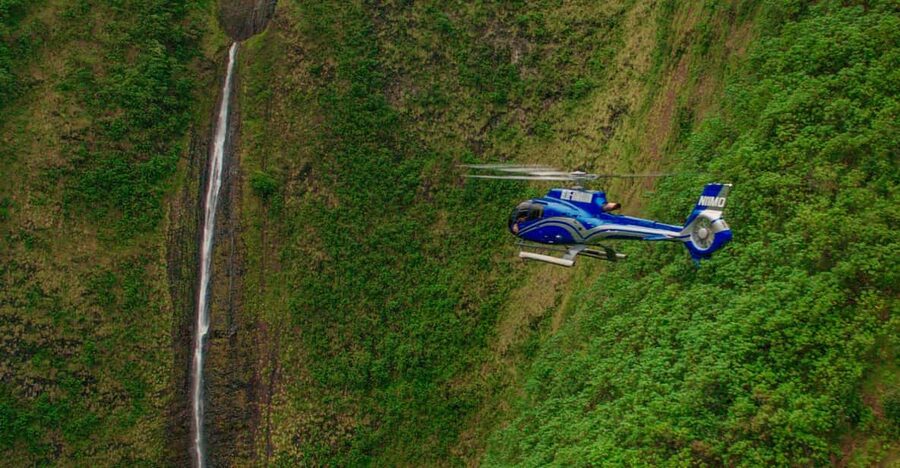 From Waikoloa: Kohala Coast Helicopter Adventure - Seeing Waipiʻo Valley from above