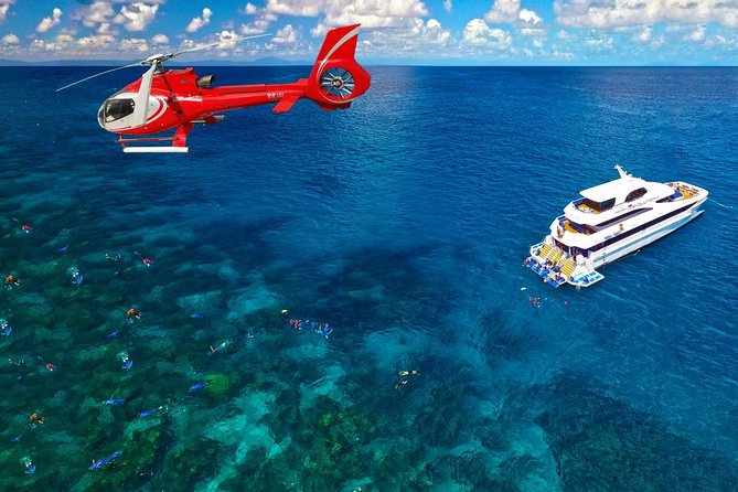 Full Day Reef Cruise and 10 Minute Helicopter Scenic Flight - Key points to know before you book