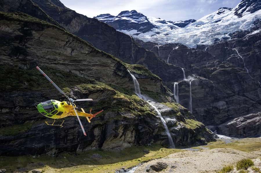 Glenorchy Helicopter Tour | Alpine Lakes & Fiordland - Milford Sound from above and at ground level