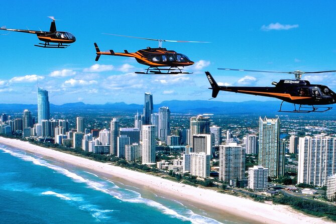 Gold Coast Helicopter 10 min Flight and Jet Boat Ride - Two Gold Coast views in one compact outing