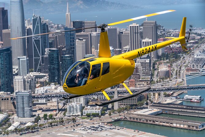 Golden Gate Helicopter Adventure - The Golden Gate Bridge from above