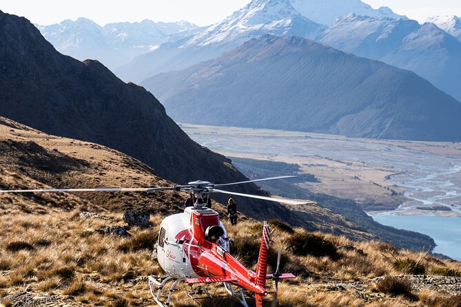 Grand Alpine Helicopter Flight - Queenstown - Leaving Frankton for Queenstown’s high country