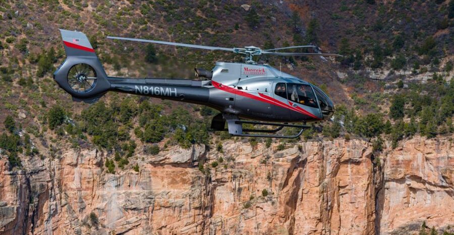 Grand Canyon Dancer Helicopter 25-minute Tour from South Rim - What the ECO-Star helicopter feels like