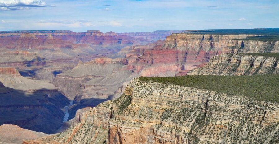 Grand Canyon Dancer Helicopter 25-minute Tour from South Rim - Entering the Dragon Corridor