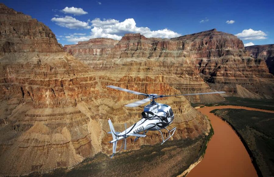 Grand Canyon: Fly Below Rim and Beyond Helicopter Air Tour - Ten minutes inside the West Rim