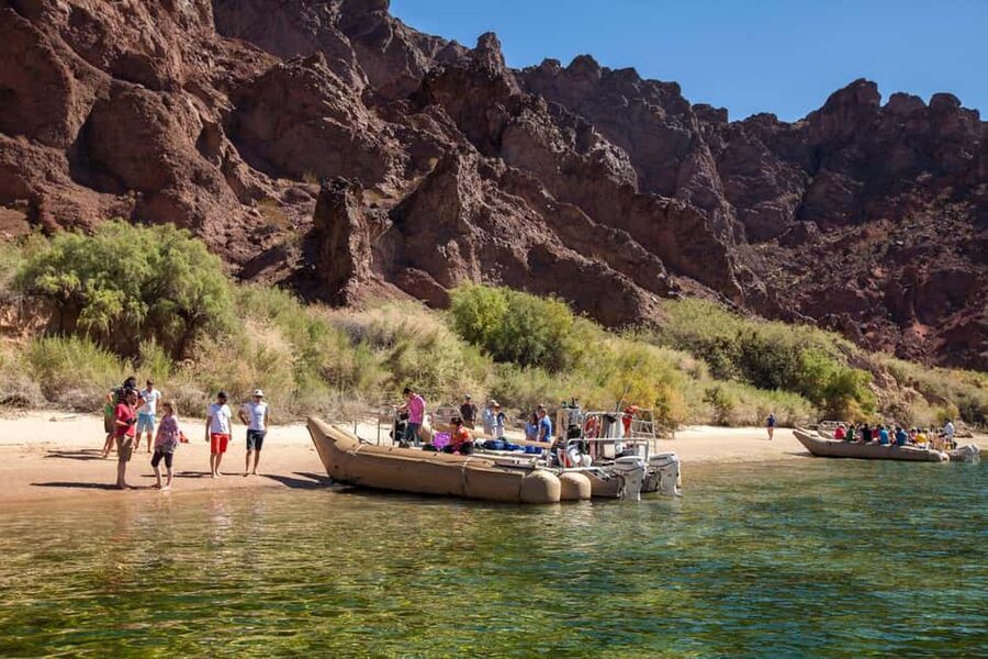 Grand Canyon Helicopter Flight & Hoover Dam River Float Raft - Four hours through Black Canyon