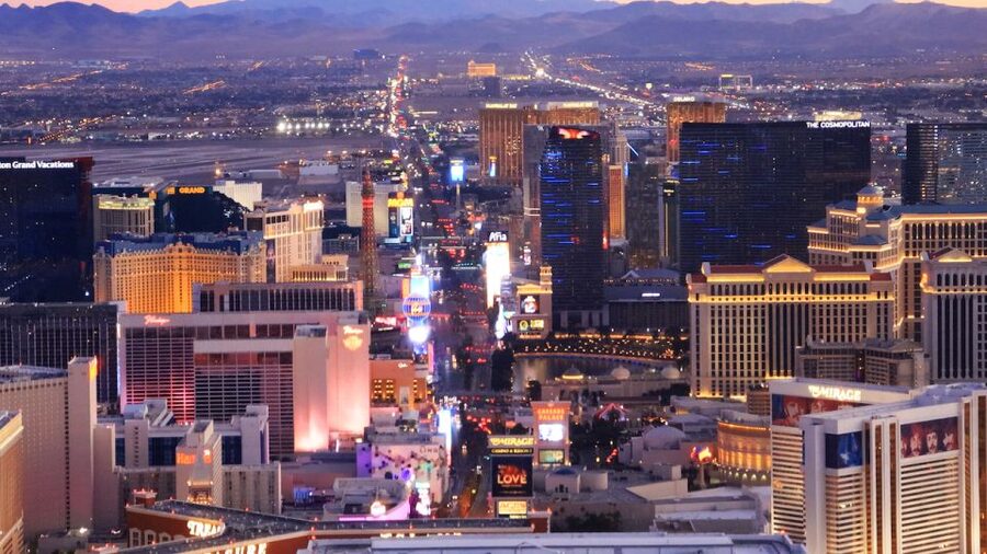 Grand Canyon Helicopter Landing Tour with Vegas Strip - Leaving the VIP Papillon terminal