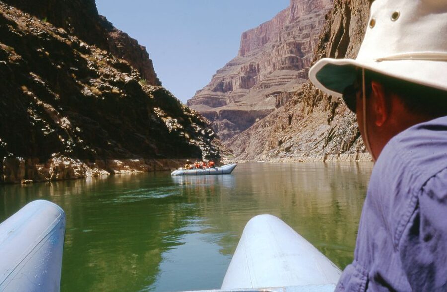 Grand Canyon Helicopter Tour with Black Canyon Rafting - The 11-mile motorized raft through Black Canyon