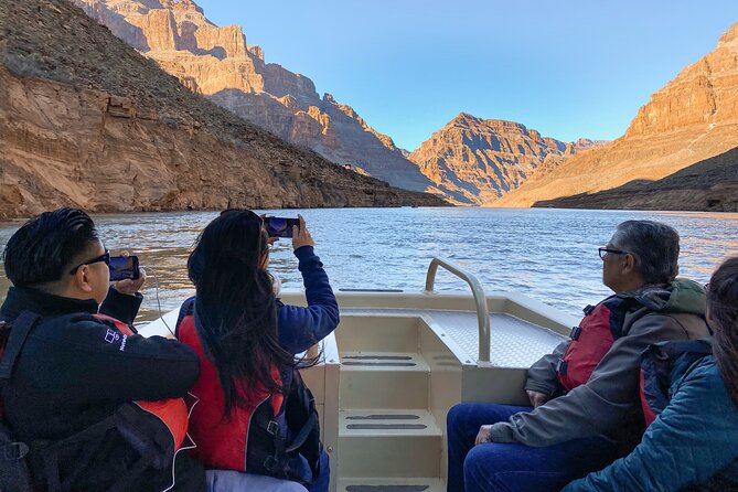 Grand Canyon West Helicopter Tour with VIP Skywalk and Boat Ride - Down to the Colorado River by helicopter