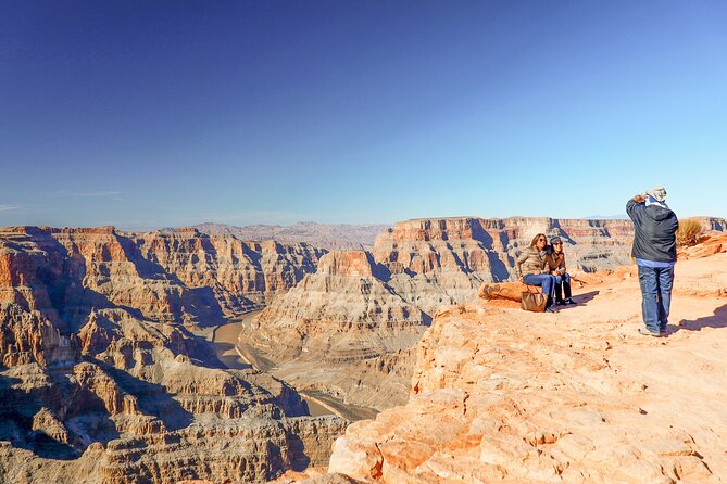 Grand Canyon West Rim by Plane with Skywalk & Optional Helicopter - The helicopter descent changes the scale of the canyon