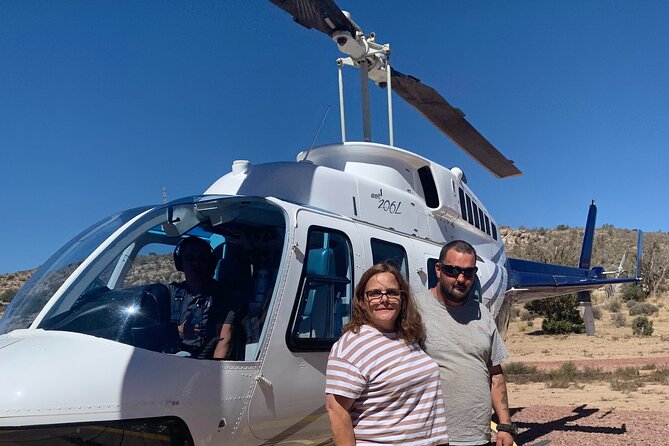 Grand Canyon West Rim - Helicopter Flight- Famous Dream Tour - Seeing Guano Point, Eagle Point, and the Skywalk from above