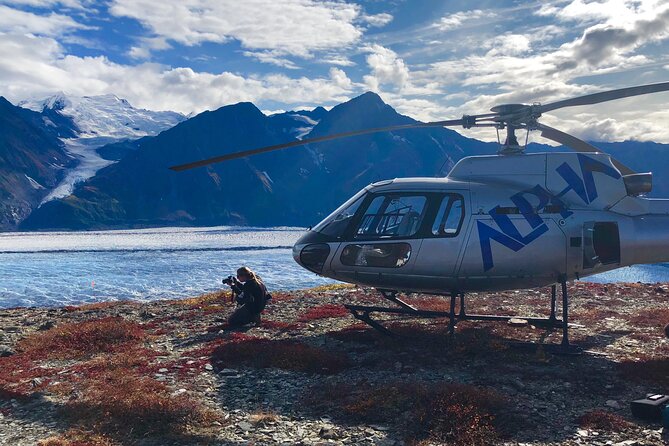 Grand Knik Helicopter Tour - 2 hours 3 landings - ANCHORAGE AREA - Three landings, three different ways to see the ice