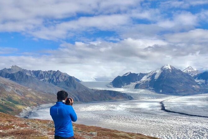 Grand Knik Helicopter Tour - 2 hours 3 landings - ANCHORAGE AREA - Winter versus summer glacier landings