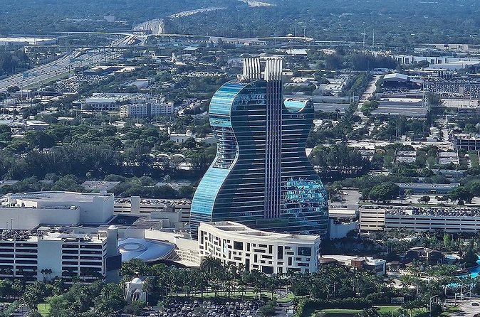 Guitar Hotel or Miami Dolphins Stadium Helicopter Tour - Why sunset and night flights are worth considering