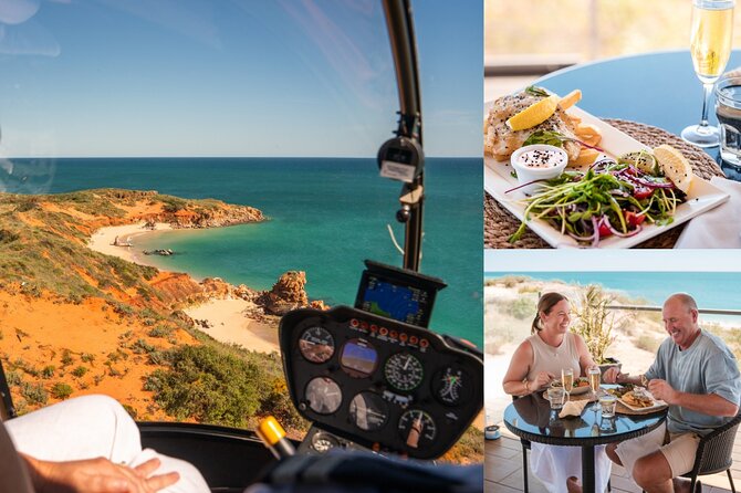 Half-Day Helicopter Experience: Lunch at Eco Beach from Broome - Key points at a glance