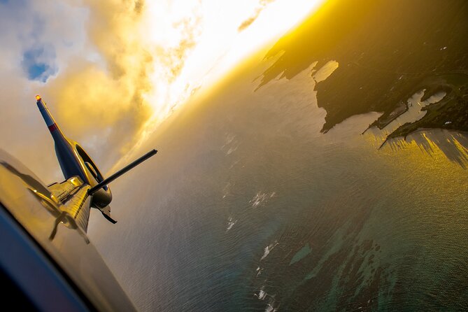 Hawaiian Odyssey: Maui, Molokai & Lanai Scenic Helicopter Tour - Lanai, rugged shores, and Shipwreck Beach