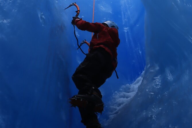 Heli Glacier Crevasse Ice Climbing- Summer - What the $1,415.91 price really buys