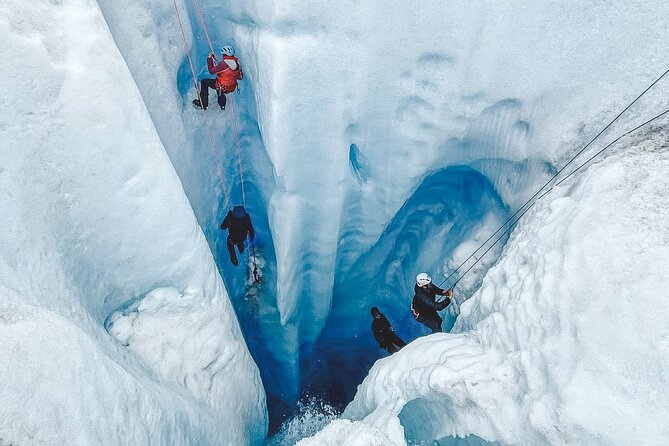 Heli Glacier Crevasse Ice Climbing- Summer - Timing, safety, and practical details