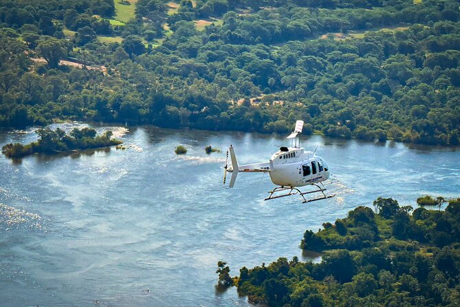 Helicopter Flight Experience Over Victoria Falls - What you see over Victoria Falls