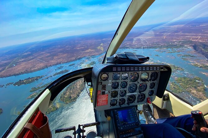 Helicopter Flight Experience Over Victoria Falls - Photo and video options after landing