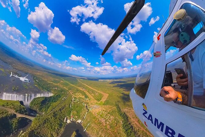 Helicopter Flight Experience Over Victoria Falls - What the organization is like on the day