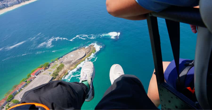 Helicopter flight no doors in Rio de Janeiro - What the Shared Flight Means for You