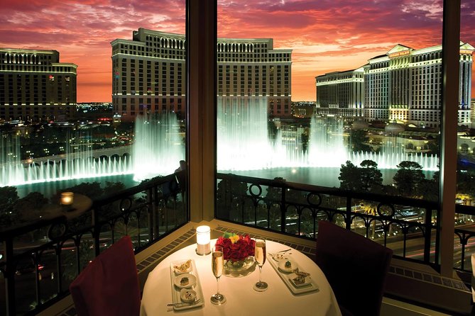 Helicopter Flight of the Las Vegas Strip with Eiffel Tower Dinner - Starting at the Eiffel Tower Restaurant