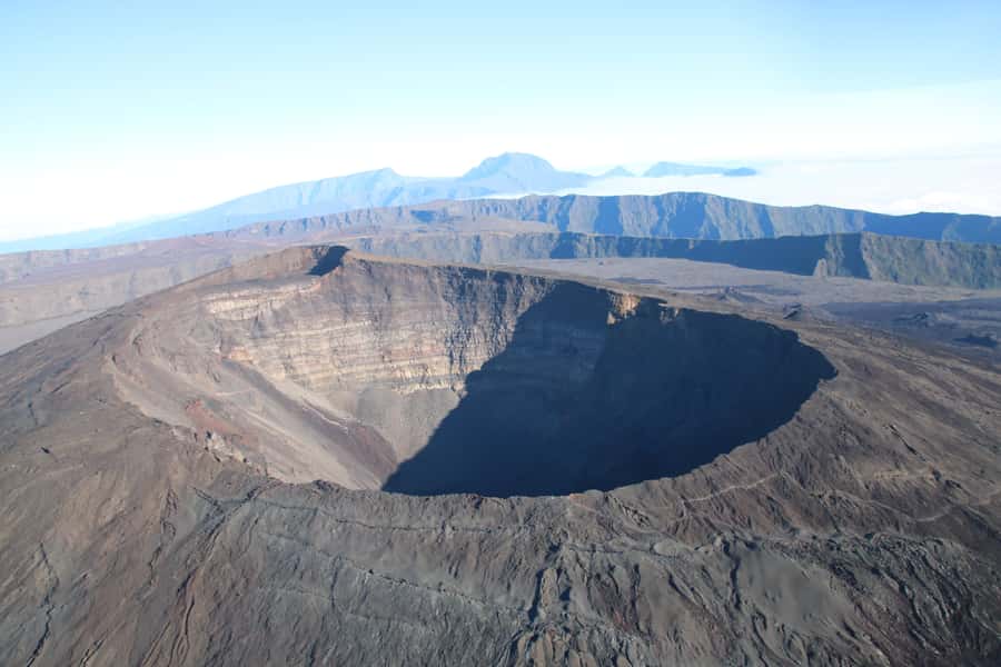 Helicopter flight over Reunion's volcanoes and cirques from St Pierre - Mafate and the Piton Maïdo viewpoint