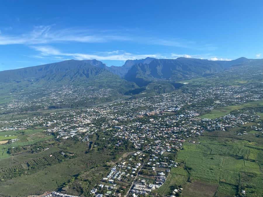 Helicopter flight over Reunion's volcanoes and cirques from St Pierre - Is $359 a fair price?