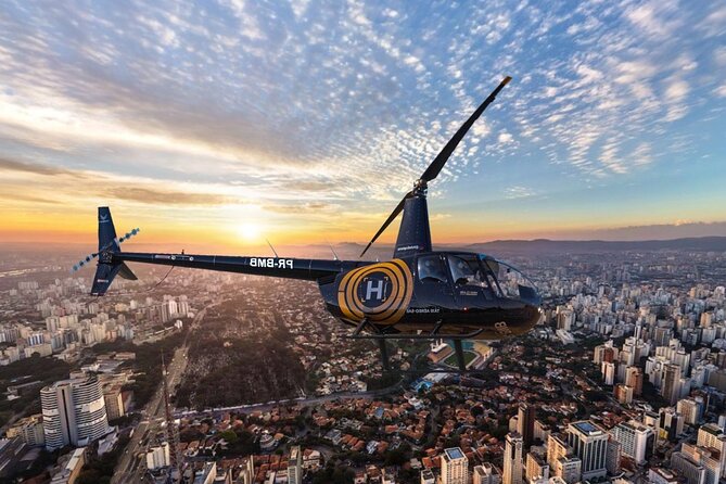 Helicopter Flight over São Paulo City - The Sambadrome and São Paulo’s big-event side