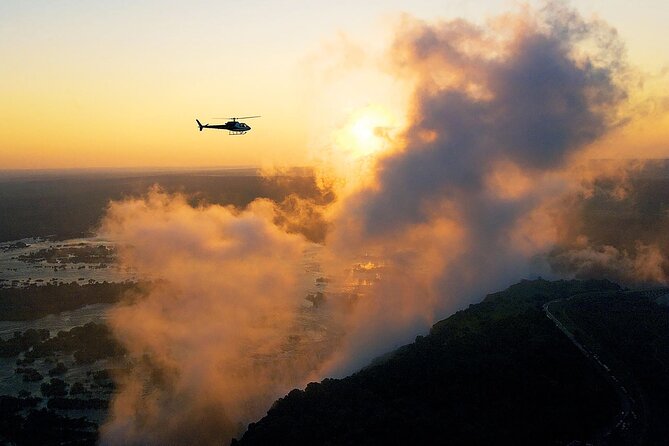 Helicopter Flight+window Seat Guarantee over the Victoria Falls - The safety briefing and nervous flyers